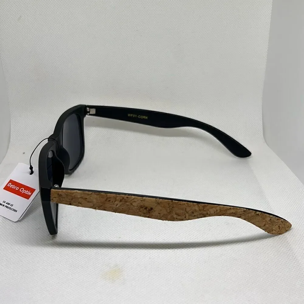 Retro Classic Cork Unisex Sunglasses